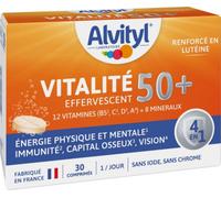 Parapharmacie en ligne > Compléments alimentaires > Compléments Alimentaires Vitalité et Défenses immunitaires > Multivitamines Alvityl Vitalité 50+ Comprimés Effervescents x 30 - Multivitamines - Pha