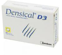 Parapharmacie en ligne > Compléments alimentaires > Compléments Alimentaires Vitalité et Défenses immunitaires > Vitamines D Densical Vitamine D3 500 mg Comprimés x 60 - Vitamines D - Pharmacie en lig