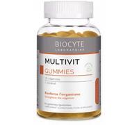 Biocyte Multivit Gummies Système Immunitaire Fatigue, Energie 60 Gummies
