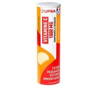 Parapharmacie en ligne > Compléments alimentaires > Compléments Alimentaires Vitalité et Défenses immunitaires > Vitamines C et acérola UPSA Vitalité Vitamine C 1000 mg Comprimés à Croquer - Vitamines