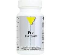 Parapharmacie en ligne > Compléments alimentaires > Compléments Alimentaires Vitalité et Défenses immunitaires VIT'ALL Fer Bisglycinate 27 mg x 100 - Vitalité - Défenses immunitaires - Pharmacie en li