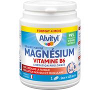 Alvityl Magnésium Vitamine B6 Libération Prolongée 120 Comprimés