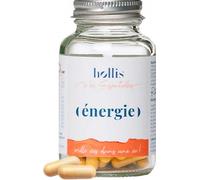 Parapharmacie > Compléments alimentaires > Compléments Alimentaires Vitalité et Défenses immunitaires > Produits pour le Tonus et la Fatigue Hollis Énergie Gélules x 60