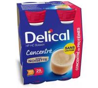 Parapharmacie en ligne > Compléments alimentaires Delical Boisson HP/HC Concentré Lactée 4 x 200 ml
