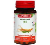 Super Diet – Complément alimentaire Ginseng Bio – 45 gélules