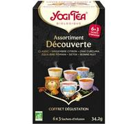 Parapharmacie en ligne > Compléments alimentaires Yogi Tea Infusions Coffret Dégustation 6 x 3