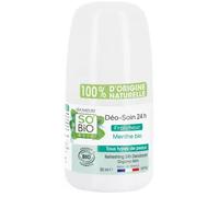 Parapharmacie en ligne > Hygiène & Premiers soins > Déodorants Léa Nature SO BIO étic Déo-Soin 24h Menthe Roll'On Bio 50 ml