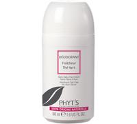 Parapharmacie en ligne > Hygiène & Premiers soins > Déodorants Phyt's Déodorant Fraîcheur Thé Vert Roll-On Bio 50 ml