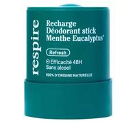 Respire Recharge Déodorant Stick Menthe Eucalyptus 48h 50 g