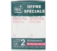 Parapharmacie en ligne > Hygiène & Premiers soins > Déodorants ROC Keops Sensitive Déodorant à Bille 2 x 30 ml