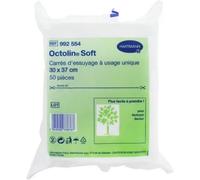 Parapharmacie en ligne > Hygiène & Premiers soins Hartmann Octolin Soft Carrés d'Essuyage x 50