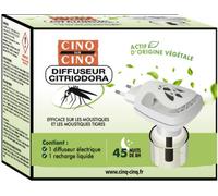 Cinq Sur Cinq Diffuseur Citriodora Actif d'Origine Végétale 1 unité