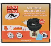 Parapharmacie en ligne > Hygiène & Premiers soins > Produits anti-insectes Cinq sur Cinq Diffuseur Double Usage