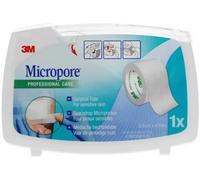 Parapharmacie en ligne > Hygiène & Premiers soins > Produits de premiers soins 3M Micropore Sparadrap Microporeux Géant 25 mm x 9,14 m