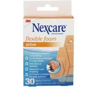 3M Nexcare – Pansements en mousse Active 360° Flexible – Boîte de 30