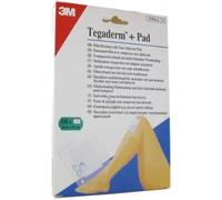 Parapharmacie en ligne > Hygiène & Premiers soins > Produits de premiers soins 3M Tegaderm + Pad Pansements Transparents Adhésifs Stériles 9 cm x 10 cm x 10 - Premiers soins - Pharmacie en ligne LaSan