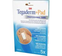 Parapharmacie en ligne > Hygiène & Premiers soins > Produits de Premiers Soins 3M Tegaderm + Pad Pansements Transparents Stériles 9 cm x 10 cm x 5 - Premiers soins - Pharmacie en ligne LaSante.net