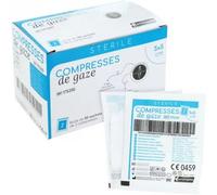 Parapharmacie en ligne > Hygiène & Premiers soins > Produits de premiers soins > Compresses > Compresses Tissées Euromedis compresses de gaze stériles
