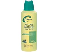 COOPER - Alcool modifié Antiseptique Peau saine Plaies superficielles peu étendues Flacon 125ml Solution(S) 125 ml