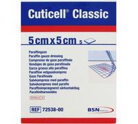 Parapharmacie en ligne > Hygiène & Premiers soins > Produits de premiers soins Cuticell Classic Compresse de Gaze Paraffinée x 5 - Premiers soins - Pharmacie en ligne LaSante.net