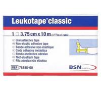 Parapharmacie en ligne > Hygiène & Premiers soins > Produits de premiers soins Essity Leukotape Classic Bande Adhésive Non-Elastique 3.75 cm x 10 m Jaune