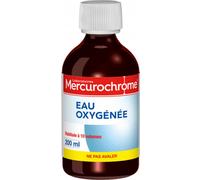 Mercurochrome – Eau oxygénée – Premiers soins – 200 ml