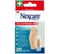 Parapharmacie en ligne > Hygiène & Premiers soins > Produits de Premiers Soins > Pansements 3M Nexcare First Aid Plasters Mix 20 Pansements - Pansements - Pharmacie en ligne LaSante.net
