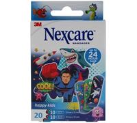 Parapharmacie en ligne > Hygiène & Premiers soins > Produits de premiers soins > Pansements 3M Nexcare Happy Kids Bleu Pansements x 20