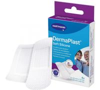 Parapharmacie en ligne > Hygiène & Premiers soins > Produits de premiers soins > Pansements Hartmann Pansements pour Peaux Sensibles DermaPlast Soft Silicone x 8