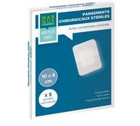 Parapharmacie en ligne > Hygiène & Premiers soins > Produits de premiers soins > Pansements Marque Conseil Pansements Chirurgicaux Stériles 10 cm x 15 cm x 5 - Pansements - Pharmacie en ligne LaSante.