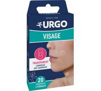 Parapharmacie en ligne > Hygiène & Premiers soins > Produits de premiers soins > Pansements > Pansements de premiers soins Urgo Visage Pansements Transparent 2 Formats x 20