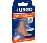 Parapharmacie en ligne > Hygiène & Premiers soins > Produits de Premiers Soins > Pansements > Pansements hydrocolloïdes Urgo Prévention Ampoules Bandes Hydrocolloïdes à Découper x 2 - Pansements hydro
