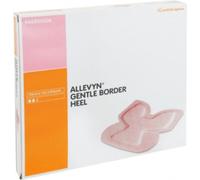 Parapharmacie en ligne > Hygiène & Premiers soins > Produits de premiers soins > Pansements > Pansements hydrocellulaires Allevyn Pansements Gentle Border Heel 23 x 23,2 cm x 10
