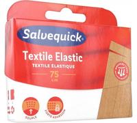 Parapharmacie en ligne > Hygiène & Premiers soins > Produits de premiers soins > Pansements Salvequick Textile Elastic Bande 75 cm - Pansements - Pharmacie en ligne LaSante.net