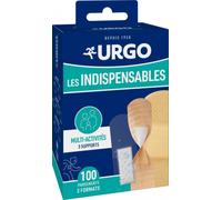 Parapharmacie en ligne > Hygiène & Premiers soins > Produits de Premiers Soins > Pansements Urgo Les Indispensables Pansements 3 Formats x 100