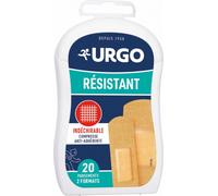 Urgo Pansements Résistant – Prédécoupé, support tissu élastique – 20 pansements