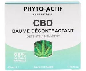 Parapharmacie en ligne > Hygiène & Premiers soins > Produits de premiers soins Phyto-Actif CBD Baume Décontractant 40 ml
