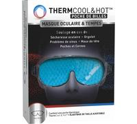 Parapharmacie en ligne > Hygiène & Premiers soins > Produits de Premiers Soins > Poches de glace Thermcool & Hot Poche Bille Masque Oculaire & Tempes 26 x 10 cm
