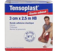 Tensoplast Bande adhésive élastique HB 3 cm x 2,5 m – BSN Medical
