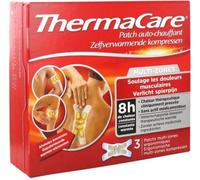 Parapharmacie en ligne > Hygiène & Premiers soins > Produits de premiers soins ThermaCare Patchs Auto-Chauffants x 3