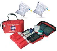 Esculape Trousse de secours 7170112 avec éthylotests pour flottes automobiles