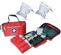 Esculape Trousse de secours 7170112 avec éthylotests pour flottes automobiles