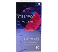 Parapharmacie en ligne > Hygiène & Premiers soins > Produits de sexualité > Préservatifs Durex Préservatifs You & Me x 10