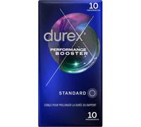 Durex Performance Booster Préservatif avec Gel Retardant 10 unités