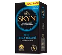 Préservatifs Skyn Elite Extra Lubrifié Boîte de 20