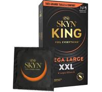 SKYN XXL : Lot de 10 Préservatifs extra large sans latex SKYNFEEL