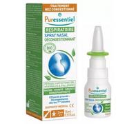 Parapharmacie en ligne > Hygiène & Premiers soins > Produits d'Hygiène du Nez Puressentiel Respiratoire Spray Nasal Hypertonique 15 ml - Nez - Pharmacie en ligne LaSante.net