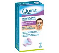Parapharmacie en ligne > Hygiène & Premiers soins > Produits d'Hygiène du Nez Quies Anti-Ronflement Dilatateur Nasal Petit Moyen - Nez - Pharmacie en ligne LaSante.net