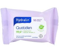 Parapharmacie en ligne > Hygiène & Premiers soins > Produits d'Hygiène Intime > Produits de Toilettes et Soins Intimes Hydralin Protection Quotidienne Lingettes Intimes x 10 - Toilette et soins - Phar