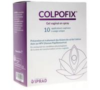 Colpofix Gel Vaginal En Spray Flacon 20ml + 10 Applicateurs À Usage Unique